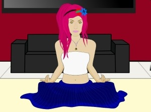 Abi Meditation cartoon